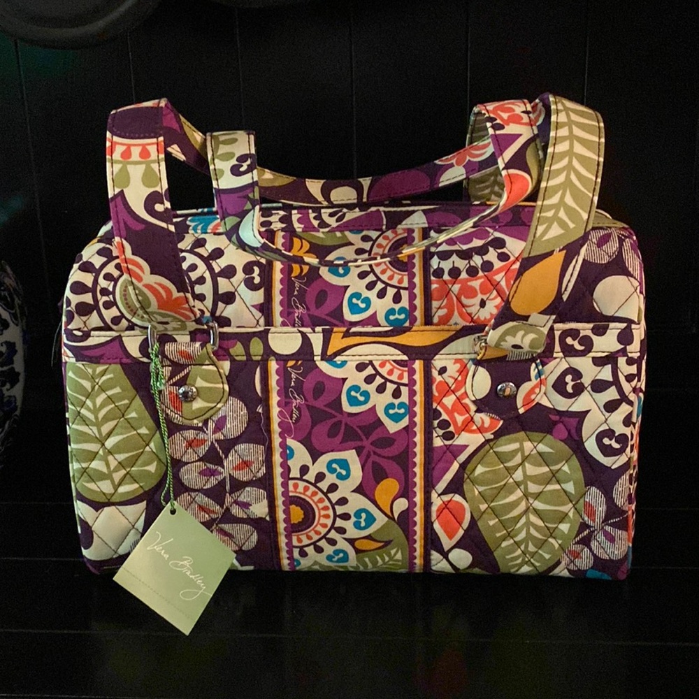 Vera Bradley Caroline Plum Crazy